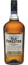 Old Forester Classic Kentucky Straight Bourbon Whisky 1.75 L bottle with amber liquid and vintage label