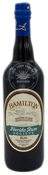 Hamilton Ministry of Rum Florida Rum Society 750 ML bottle.