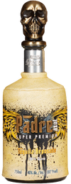 Padre Azul Reposado 750 ML premium Mexican tequila bottle with skull cap and oak-aged smooth taste