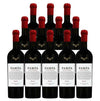 Pampa Family Reserve Malbec 2015 - 12 Bottles, intense red with violet hues.