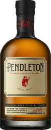 Pendleton Whisky Blended Canadian Whisky 1L bottle with label.