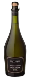 Piattelli Vineyards Brut Nature Methode Champenoise Mendoza 750ML – Crisp, Elegant Sparkling Wine with Fine Bubbles and Refreshing Citrus Notes.