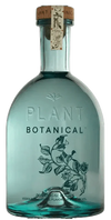 Plant Botanical Vodka 750 ML bottle with botanical design, made from non-GMO sorghum and infused with natural botanicals.