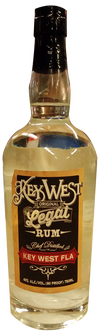 Key West Original First Legal Rum 750 ML bottle with premium label.