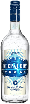 Deep Eddy Small Batch Original Vodka 1.75 L bottle with distinctive blue label.