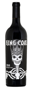Bottle of K Vintners King Coal 2018 750 ML red blend wine