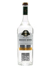 Green Mark Vodka 750ML bottle with Russian label and smooth clear appearance.