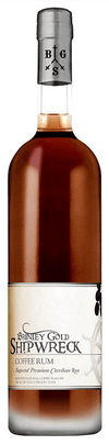 Brinley Gold Shipwreck Coffee Rum 750 ML bottle with notes of butterscotch and toffee.