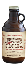 Journeyman O.C.G. Apple Cider Liqueur 750ml bottle with label.