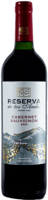 Bottle of Reserva de Los Andes Cabernet Sauvignon 750 ML – Argentine Red Wine
