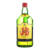 J&B Blended Scotch Rare 80 1.75 L bottle with yellow label and red cap.