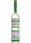 Hanson Of Sonoma Cucumber Flavored Vodka 750 ML bottle with organic label.