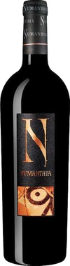 Numanthia Toro 2017 750 ML red wine bottle with label featuring bold design.