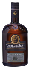Bunnahabhain Single Malt Scotch Toiteach A Dha 750ml bottle with bold and smoky Islay whisky.
