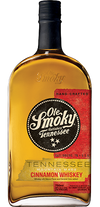 Ole Smoky Cinnamon Flavored Whiskey bottle, 70 proof, 750 ML.