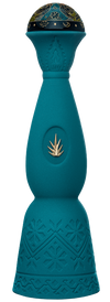 Clase Azul Mezcal Guerrero 750 ML in an elegant teal decanter.