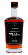 Fish Hawk Spirits Sui Generis Siren Whiskey 750ML bottle with black label and amber whiskey inside