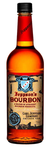 Jeppson s Bourbon 750 ML bottle with rich caramel bourbon whiskey label