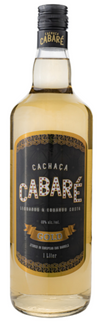 Cabare Cachaca Gold 1 L Brazilian gold cachaca bottle aged in oak barrels