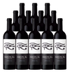Twelve bottles of Glaetzer Amon-Ra Shiraz 2019 750 ML arranged on a white background.