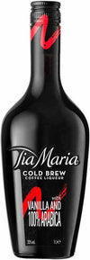 Tia Maria Coffee Liqueur 750 ML bottle with vanilla and Arabica coffee flavors.