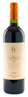 Bottle of Valduero Reserva Premium 6 Años 2010 750 ML Spanish red wine