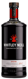 Whitley Neill Original Handcrafted Dry Gin bottle, 750 ML.