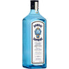 Bombay Sapphire Gin 1L bottle with iconic blue packaging.