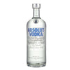 Absolut Vodka 1L bottle with classic label design.