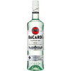 750ml bottle of Bacardi Light Rum Superior 80.