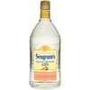 Seagram's Peach Flavored Gin Twisted 70 1.75 L bottle with peach label and classic design.