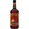 Dekuyper Cinnamon Schnapps Hot Damn! 750 ml bottle with fiery cinnamon flavor.
