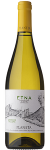Bottle of Planeta Etna Bianco 2021 750 ML on a white background.