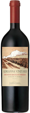 Bodega Catena Zapata Adrianna Malbec Mundus Bacillus Terrae Vino De Parcela Mendoza 2013 750 ml