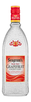 Seagram's Vodka Ruby Red Grapefruit Flavored Vodka 70 Proof 750 ML