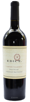 Edict Library Collection Napa Valley Cabernet Sauvignon 2014 750 ML