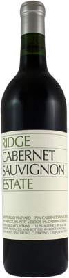 Ridge Cabernet Sauvignon Estate Monte Bello Santa Cruz Mountains 2015 750 ML