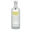 Absolut Lemon Flavored Vodka Citron 80 1.75 L